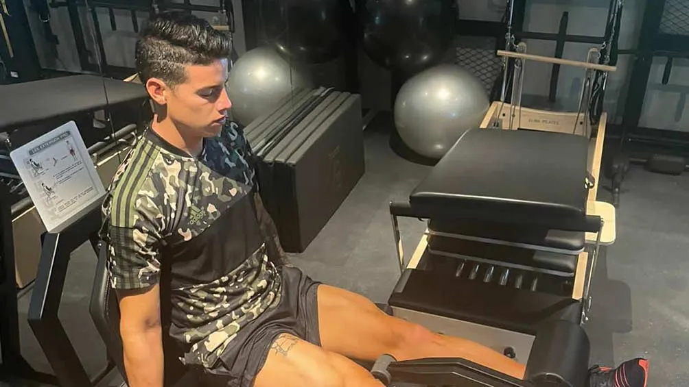 James no descansa en sus vacaciones