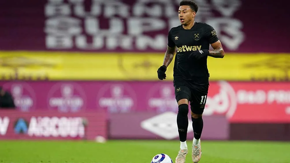AP Lingard en su cesión con el West Ham