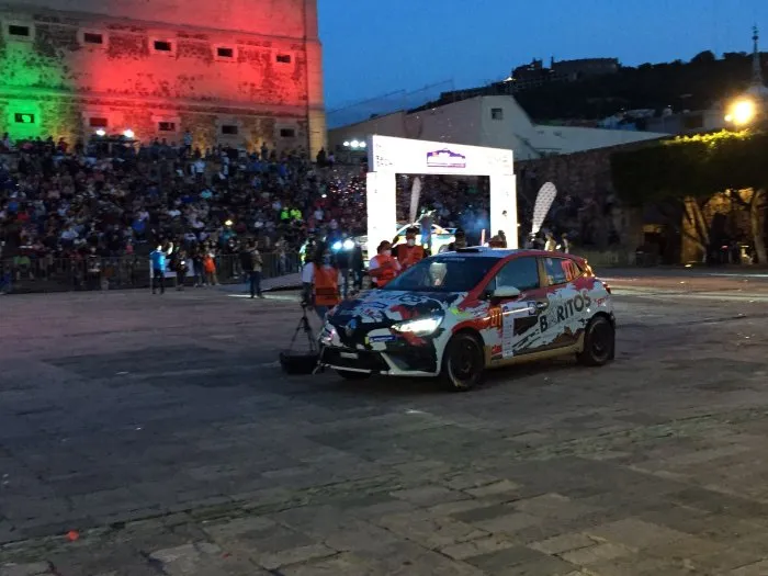 Acción en el Rally FIA-NACAM en Guanajuato