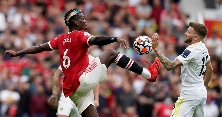 EFE Paul Pogba durante un partido con Manchester United