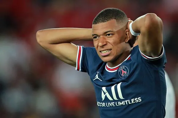 Kylian Mbappé en lamento