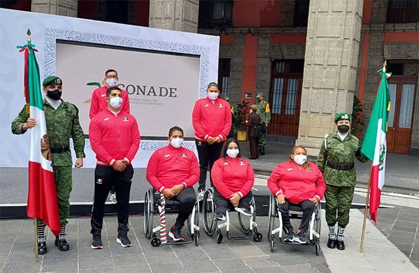La delegación paralímpica mexicana