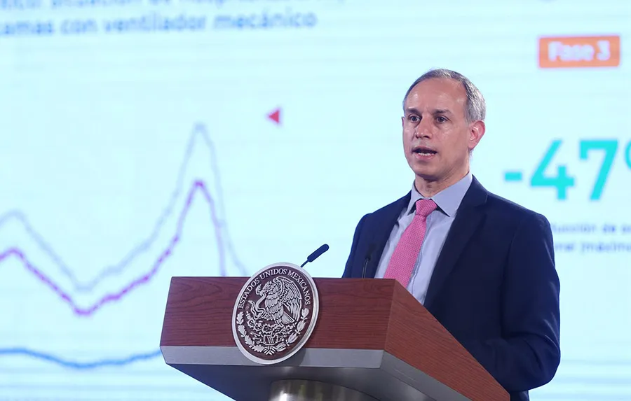 Hugo López-Gatell en conferencia de prensa