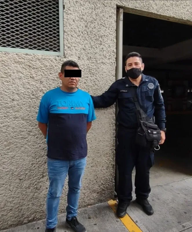 Ricardo 'N' fue detenido en Xochimilco