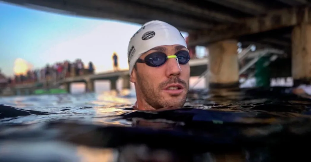 Joaquín Pereda en un entrenamiento