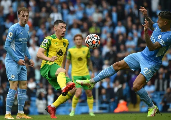 Manchester City contra Norwich en la Premier League