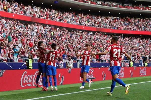 IMAGO7 Atlético de Madrid en festejo de gol