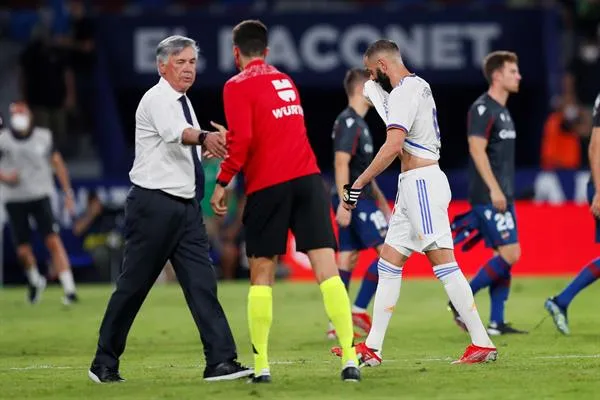 Ancelotti después del partido
