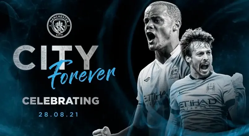 MANCITY.COM La estatua de Vincent y de David será revelada este sábado