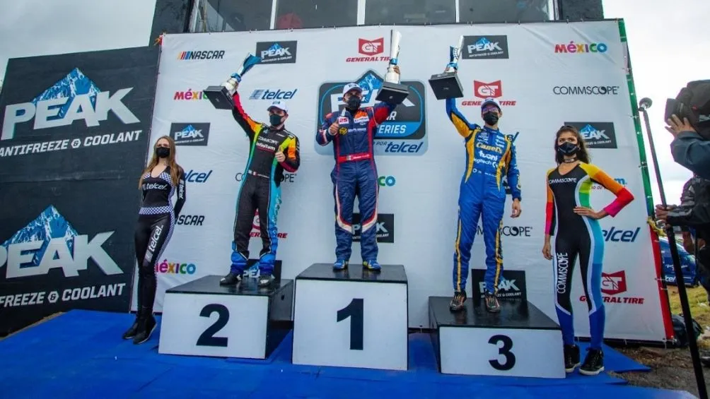 ESCUDERÍA TELMEX Rodrigo Rejón ganó el segundo lugar