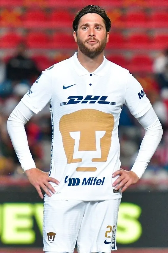 IMAGO7 Ortiz en un partido con los Pumas