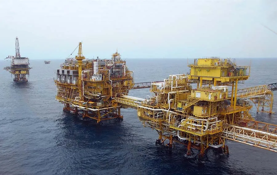 La plataforma antes del incendio