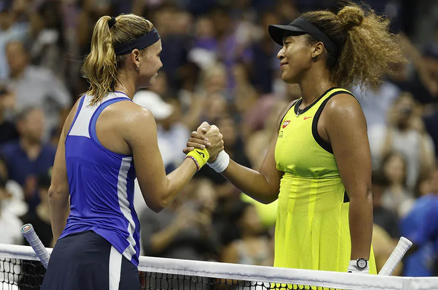 Osaka tras vencer a Marie Bouzkova