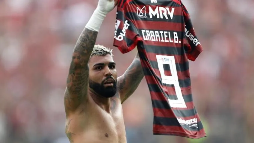 GabiGol festejando un gol