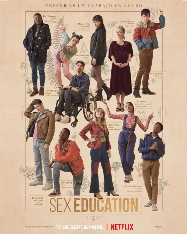 TWITTER @NETFLIXLAT Sex Education estrenará su tercera temporada