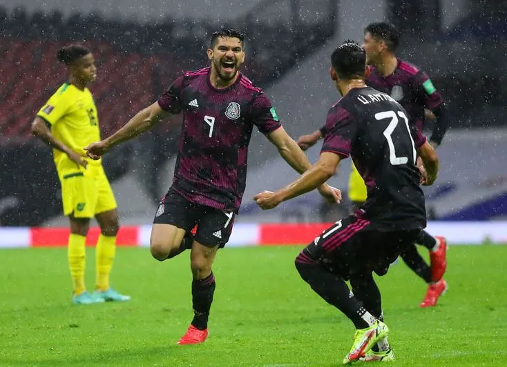 Henry en festejo de gol