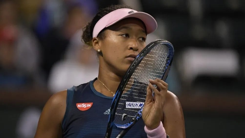 Osaka durante un partido