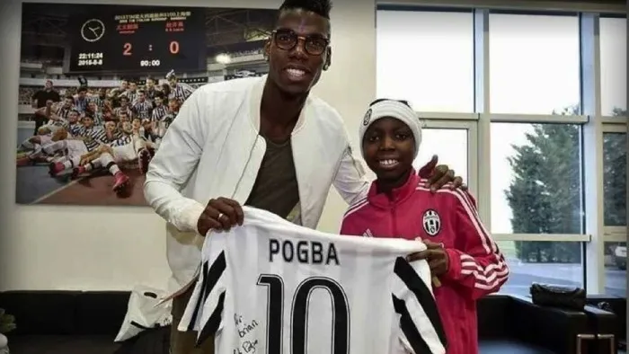 Paul Pogba y Bryan Dodien