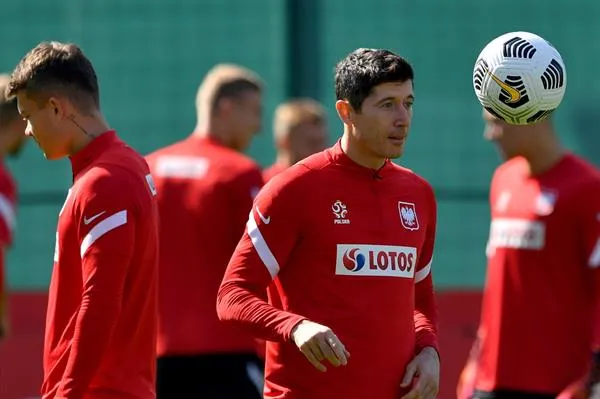 EFE Lewandowski en un entrenamiento