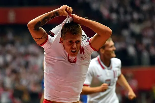 Damian Szymanski en festejo