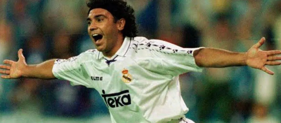 AP Hugo, en festejo de gol