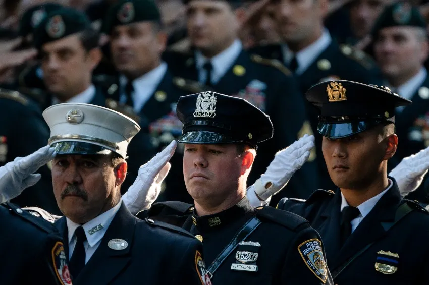 Homenaje a las víctimas del 11 de septiembre