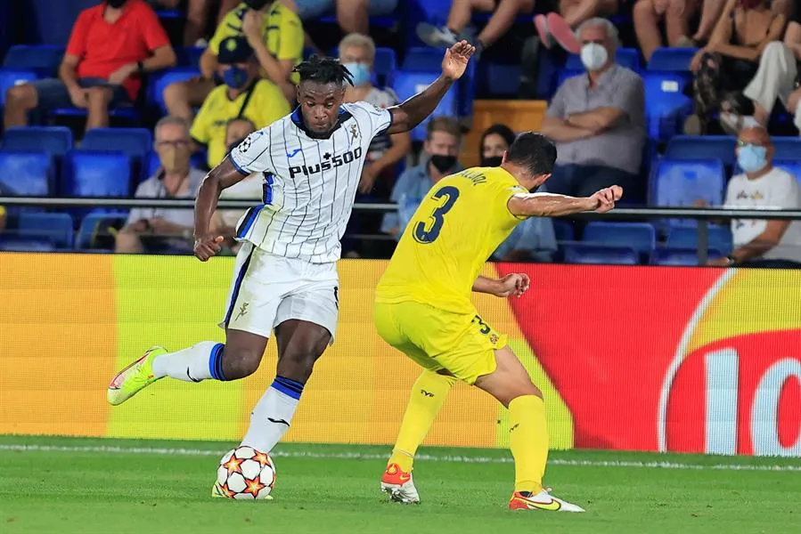 EFE Villarreal y Atalanta empataron a dos en La Cerámica