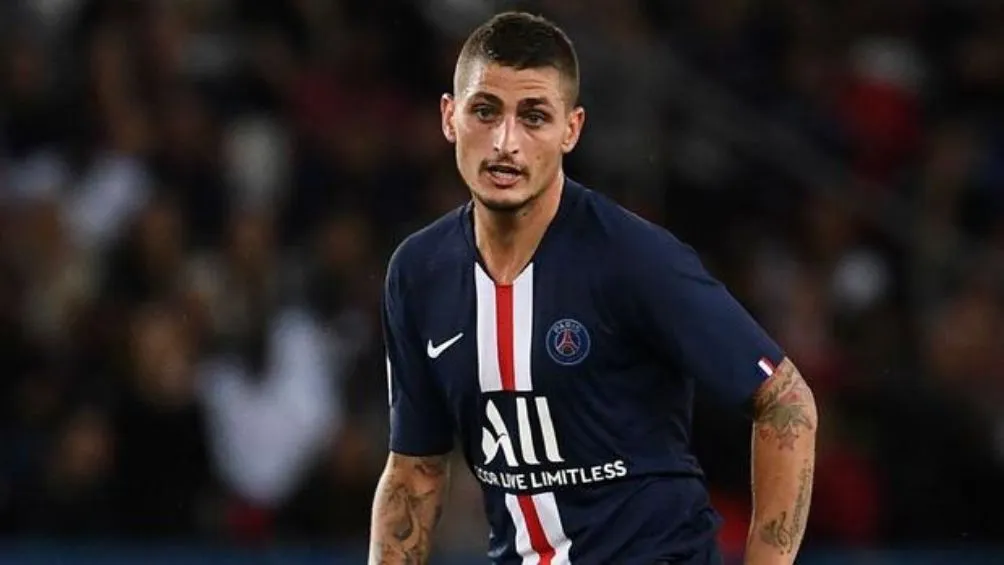 AP Verratti con el PSG