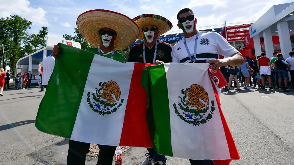 Aficionados mexicanos en Rusia 2018