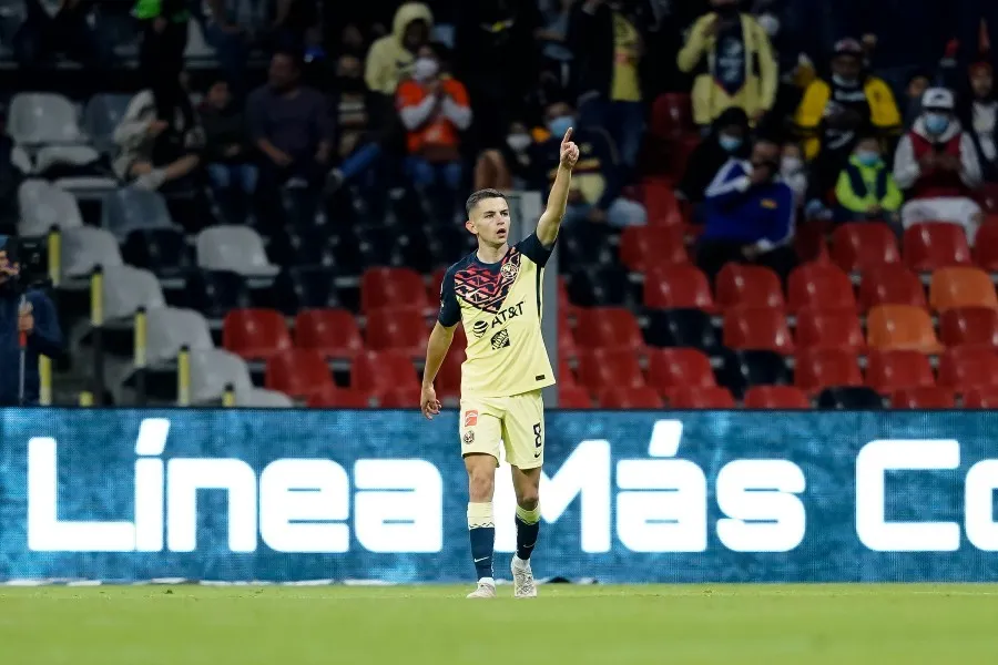 IMAGO7 Álvaro Fidalgo durante un partido con América