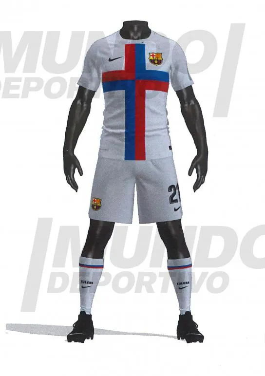 El nuevo uniforme del Barcelona para el próximo año