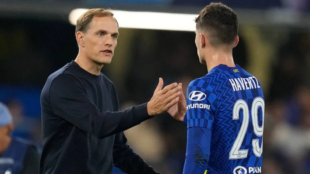 Thomas Tuchel en un partido con Chelsea