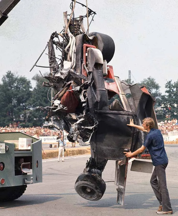 MEXSPORT El auto en el que murió Pedro Rodríguez