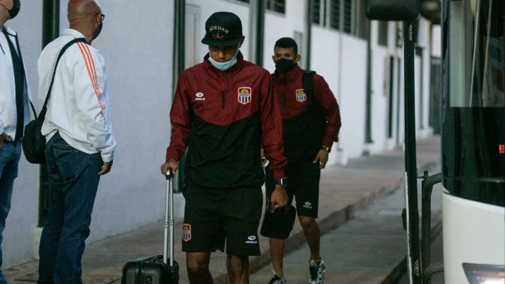 Elementos de Carabobo llegando a Lara