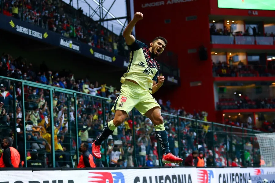 IMAGO7 Henry Martín celebrando un gol con América