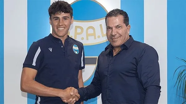 El atacante a su llegada al SPAL