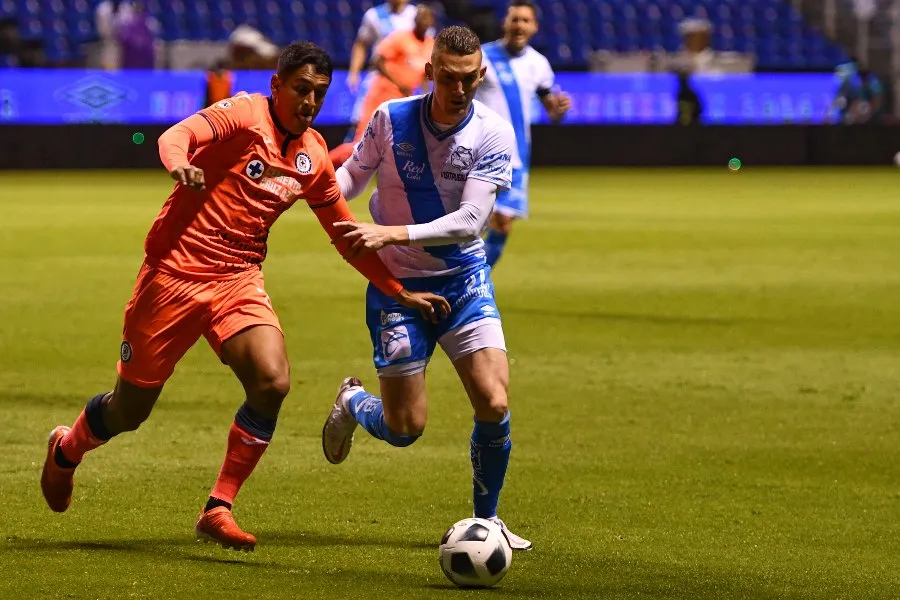 Puebla y Cruz Azul empataron en el Cuauhtémoc