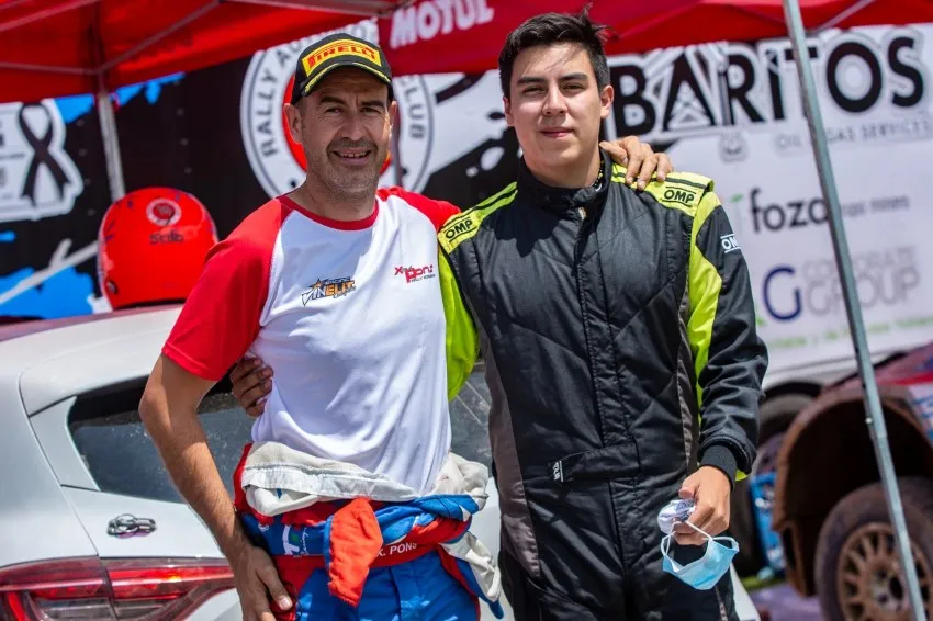 Alejandro Mauro tras una competencia