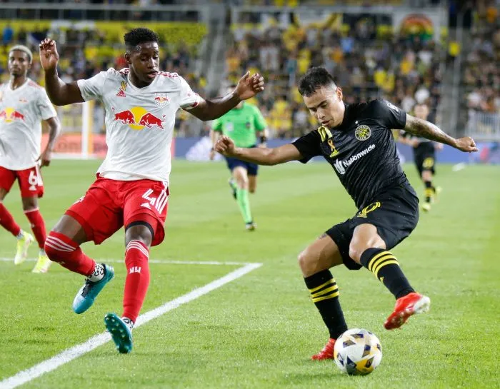 Lucas Zelarayán en acción