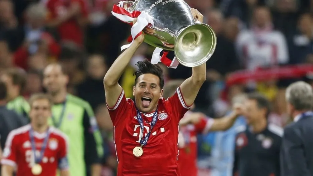 Pizarro con la Champions