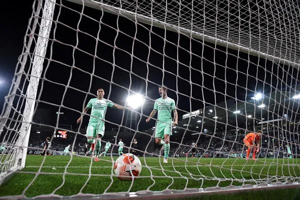 EFE Anotación del PSV durante la Europa League