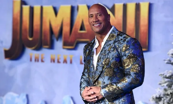 AP Dwayne Johnson en el estreno de Jumanji