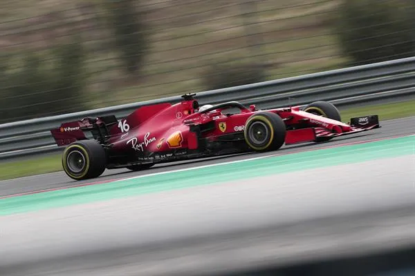 Charles Leclerc en acción