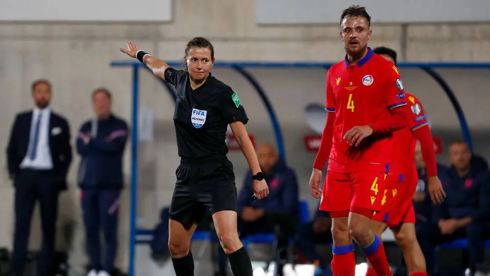 Kateryna Monzul&nbsp;durante el partido