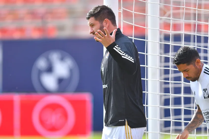 IMAGO7 André-Pierre Gignac previo a un partido de Tigres