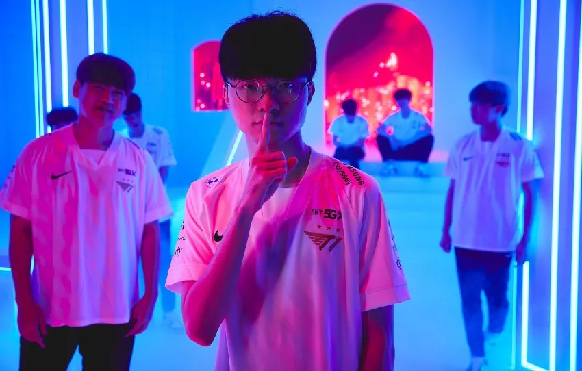 Faker, jugador emblemático de T1
