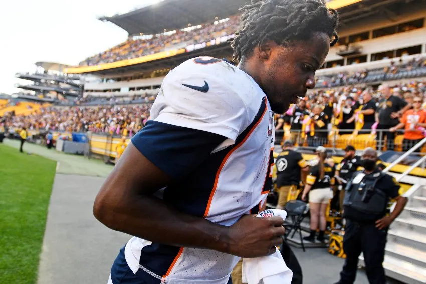 Teddy Bridgewater tras el juego entre Denver y Steelers