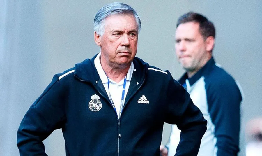EFE Carlo Ancelotti en juego del Real Madrid