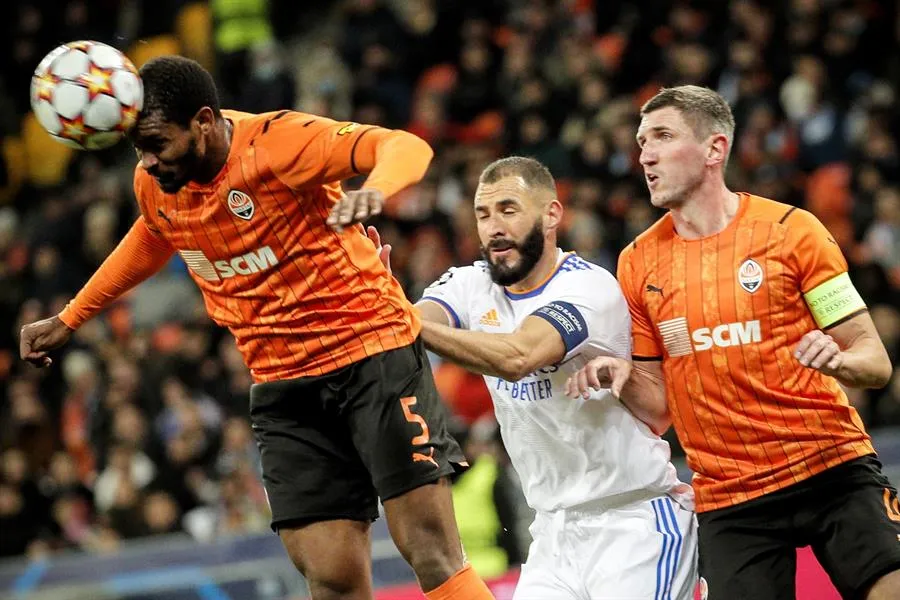 EFE Karim Benzema durante un partido con Real Madrid
