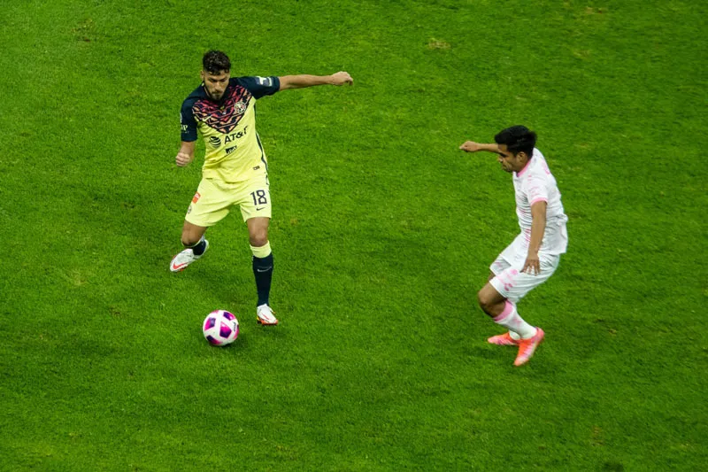 El paraguayo en el partido contra Santos